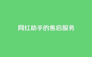 网红助手的售后服务,qq空间访问10人怎么弄 - 全网24小时自助下单网站在线 - qq空间免费点赞赞